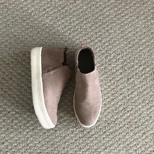 Ankle Faux Suede Sneakers